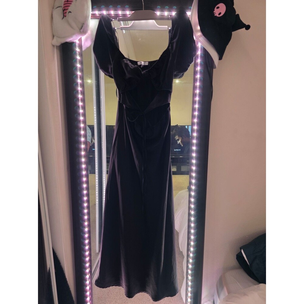 Gothic satin dress